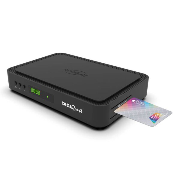 Digiquest Q90 decoder sat tivusat registratore 4k ultra hd verso