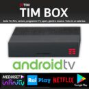 TIM Box Decoder Digitale Terrestre 4K Android TV 32GB